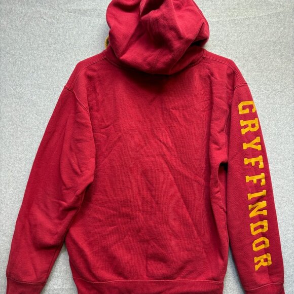 Wizarding World of Harry Potter Gryffindor Red Zip Up Hoodie Size Small Official - Picture 2 of 8